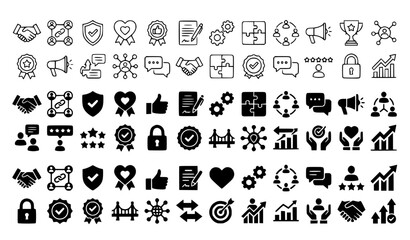 Obraz premium Modern Rod of Asclepius snake staff medical outline symbol vector set