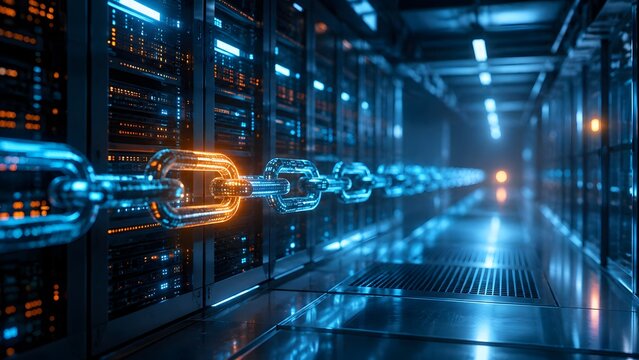 Enterprise Blockchain Security Network in Modern Data Center