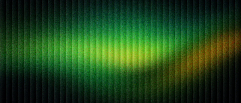 Abstract green background with vertical lines and glowing light effects. Modern emerald texture with dark stripes for digital wallpaper. Vibrant neon green backdrop for tech website banners.