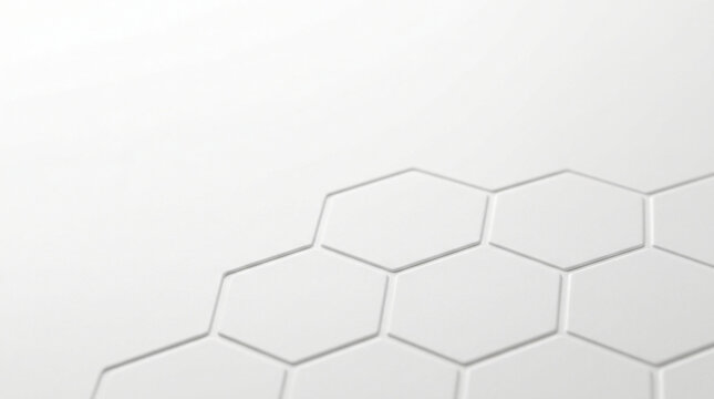 Minimalist Luxury Matte Polymer Acrylic Plastic Texture Background, Elegant Seamless Injection Molding Geometric Patterns, Clean Crisp Pure White Mockup Presentation Backdrop, Tech Packaging Copy Spac
