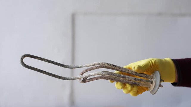 The heating element is damaged by scale. The concept of using descaling agents in water heater and their timely maintenance