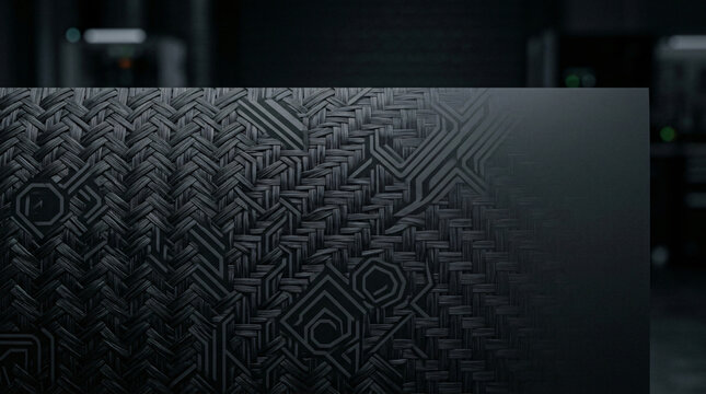 Minimalist Luxury Matte Shungite Carbon Mineral Texture Background, Elegant Subtle Natural Tectonic Fracture Patterns, Clean Crisp Dark Coal Grainy Noise Mockup Presentation Backdrop, Spa Copy Space