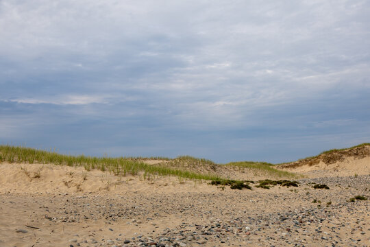 sand dunes and blue sky