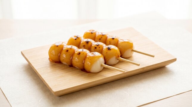 Mitarashi dango