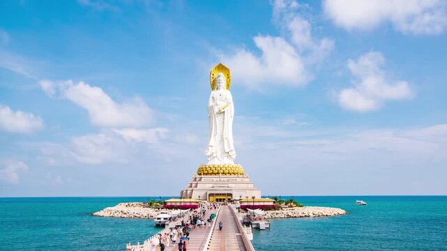 Nanshan Guanyin Statue in Sanya, Hainan