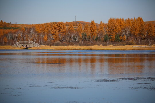 The grasslands of Inner Mongolia, China, in autumn
