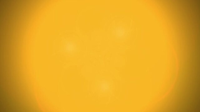 Golden sun disks with stellar flares in cinematic motion during a cosmic event with subtle bokeh