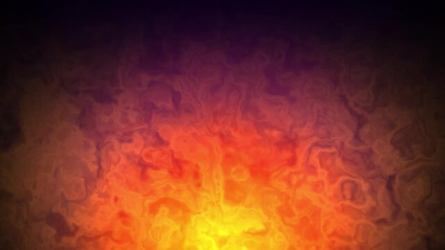 Abstract fiery orange flame background animation glowing seamlessly loop 4K