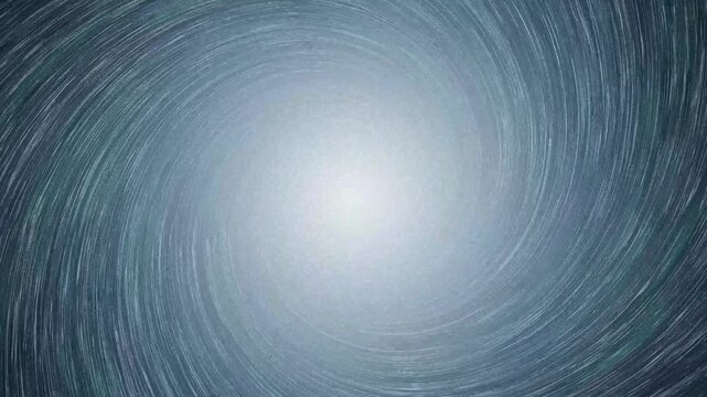 Abstract vortex background motion of swirling galaxy light trail tunnel animation
