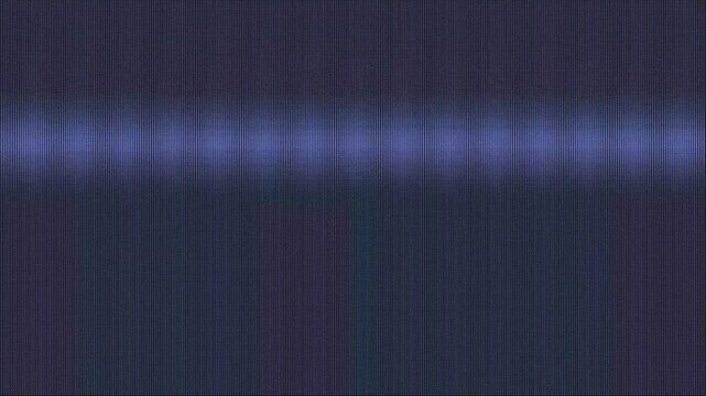 Digital scanline beam animation, blue pixel CRT monitor glitch lines, futuristic data scan background 4k