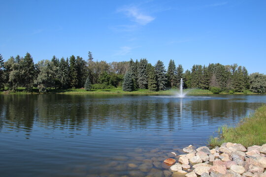 Summer On The Lake, William Hawrelak Park, Edmonton, Alberta