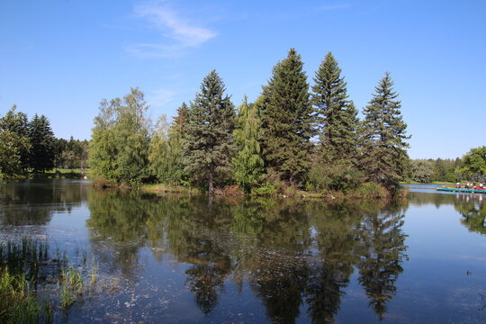Island In The Lake, William Hawrelak Park, Edmonton, Alberta