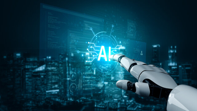 Futuristic software development concept featuring AI pair programmer, automated AI code generation, and real-time AI debugging. Ideal for DevOps and tech AI innovation. Corpus