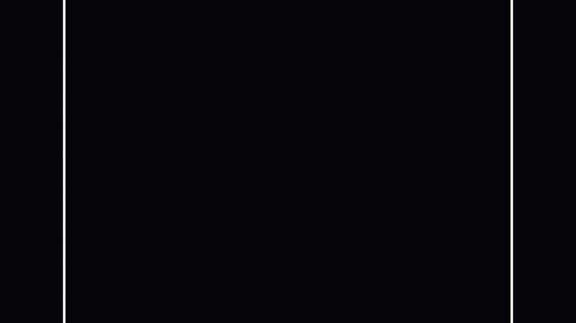 Abstract dark background with white vertical lines in cinematic motion during a fade
