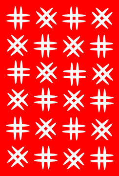 seamless pattern with snowflakes
