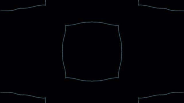 Geometric Patterns forming in dark background with subtle light abstract motion