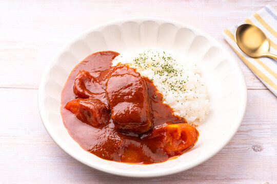 トマトポークカレー