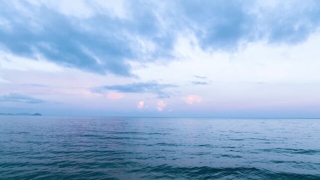 Evening at Riyue Bay Surfing Beach in Wanning, Hainan