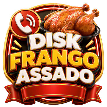 Chicken Special 3D Promotional Badges and Labels Collection
