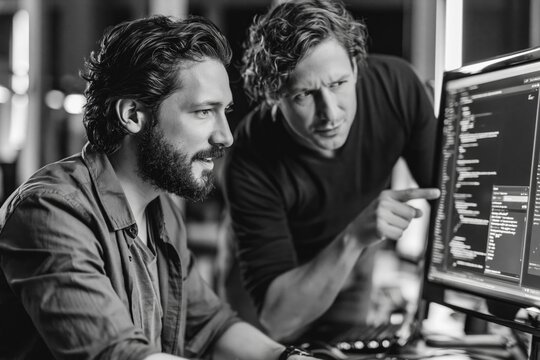 Collaborative Software Engineers Reviewing Code with AI Assistance