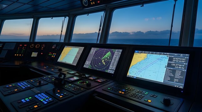 Digital Navigation System on Modern Cargo Vessel