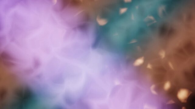 Abstract light bokeh background animation with colorful out of focus soft movement