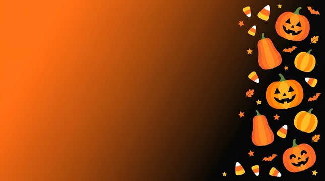 Ecommerce Halloween Discount Header with Space
