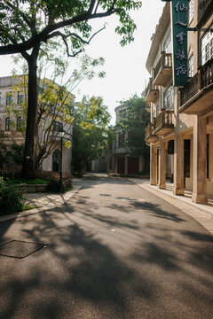 Ancient Chikan Town Street, Jiangmen Guangdong - Historic Architecture