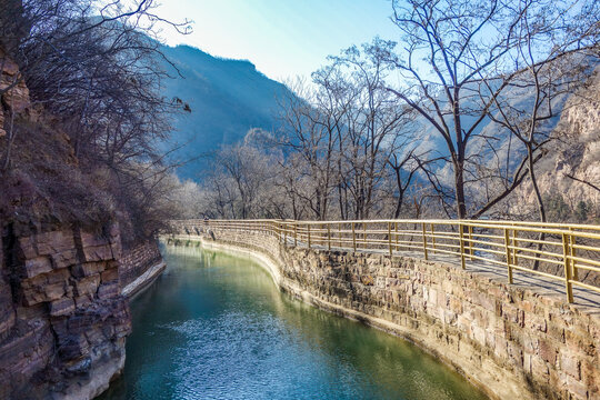 Taihang Mountains Canyon Walkway, Anyang Henan China