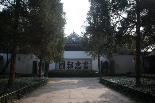 Traditional Temple in Hangzhou, Zhejiang Province