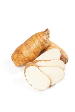 Fresh Yacon Root Tubers Sliced Selenium Enriched Superfood from Zhaotong China