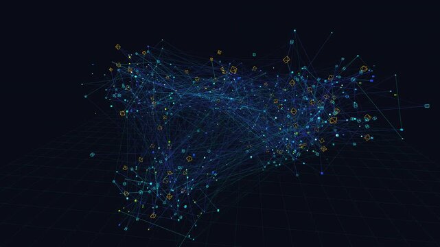 Seamless data lattice nodes morph in digital network