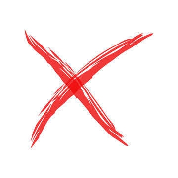 red cross mark