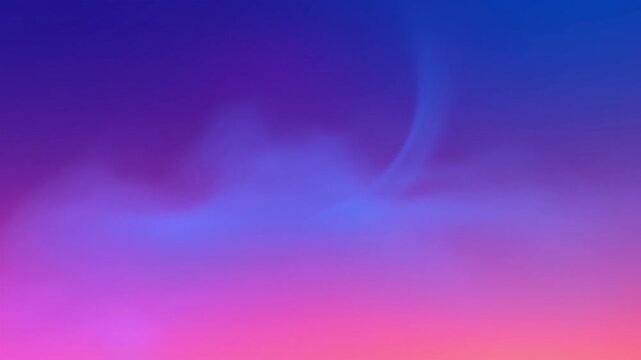 Smooth gradient background, with blended blue, purple, and pink hues