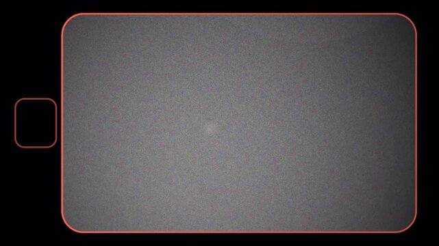 Super 8 mm movie film light leaks grain video with Digital Video. Empty Cinema Film Without Noise 4k video