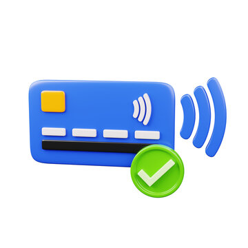 3D Contactless Credit Card Payment with Verification