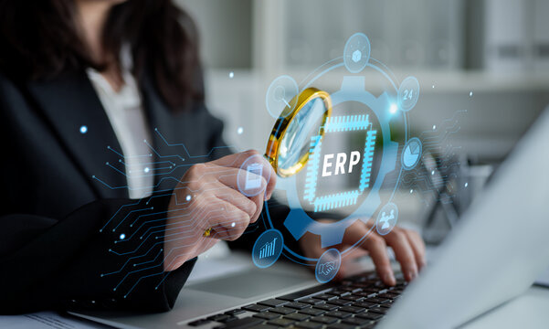 Enterprise Resource Planning (ERP) system for business process management. This ERP software solution integrates core business functions for efficiency. Motif