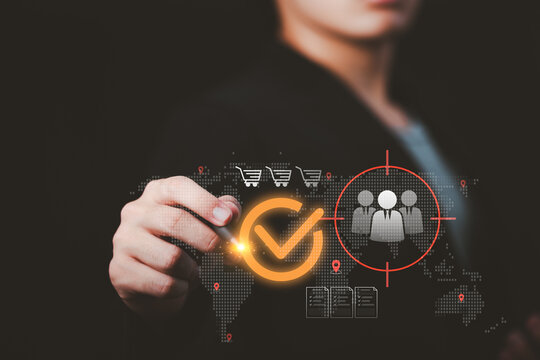 Marketing strategist analyzes customer targeting, audience segmentation, consumer behavior, market research, buyer profiles, geographic targeting, customer acquisition, marketing strategy.