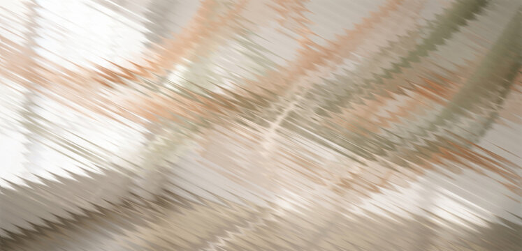 Abstract glassy texture with soft diagonal ripples and warm neutral tones for modern background design with creating elegant abstract distorted glassy surface soft light refractions