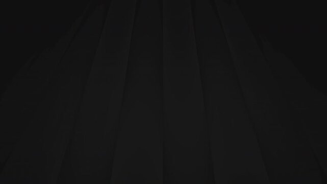 Abstract black fanlike shapes are dynamic and modern, ideal for backgrounds, web design, and branding materials needing a vibrant touch.