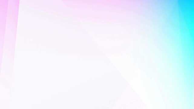 Soft pastel geometric triangle background animation with pink purple and blue gradient shading geometric triangles purple shades blue tones abstract motion clean design