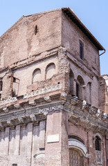 Naklejka premium Architecture of Rome medieval and ancient historical part