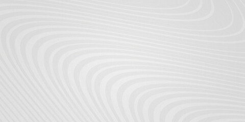 Naklejka premium Abstract white background with elegant flowing lines for clean minimalist graphic design.