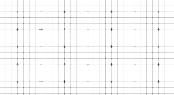 Blueprint graph paper grid texture technical millimeter square background vector illustration