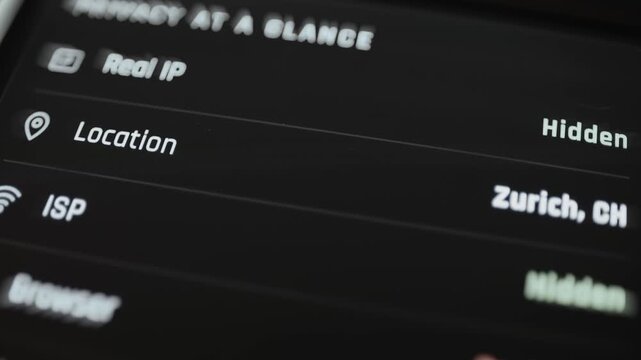 Privacy Dashboard Hides IP Location And Browser Fingerprint
