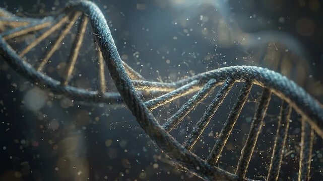 Carbon Fiber DNA Structure Floating in Void for Advanced Strong Biotechnology Concepts