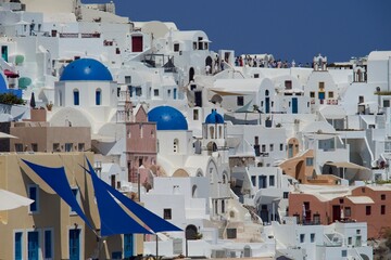 Fototapeta premium particolari di Santorini 