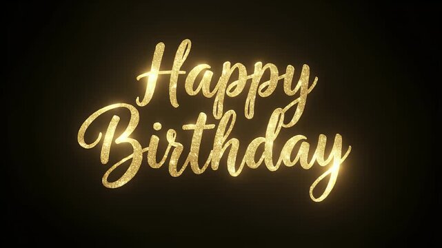 Golden glitter letters spelling "BH" with a black background.