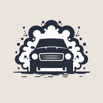 Car wash transportation automobile bulldozer.