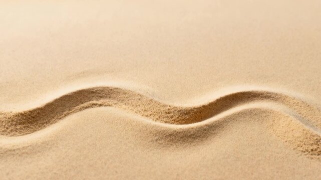smooth beige kinetic sand self smoothing slow flowing motion